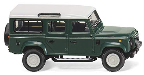 Land Rover Defender 110, verde - modelo miniatura - modello completo - Wiking 1:87 - Modelo DE Coleccionista