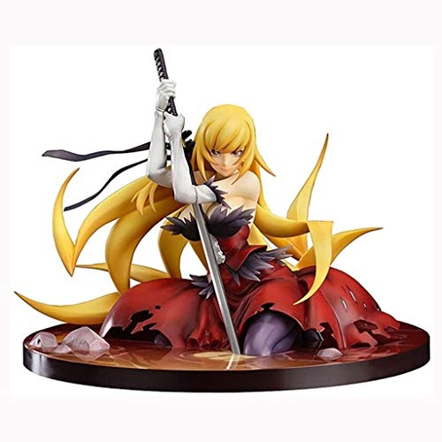 LCFF Figura Figura de Anime Figura 12 cm Monogatari Nisemonogatari Oshino Shinobu Arma Estatuilla Colección Estatua Adornos Decoración Niños Juguetes Doll Regalo