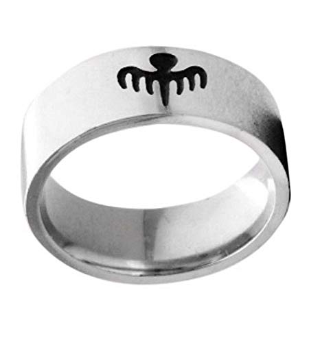 Le Troll - Anillo de Spectre James Bond talla 63 talla 10 + bolsa