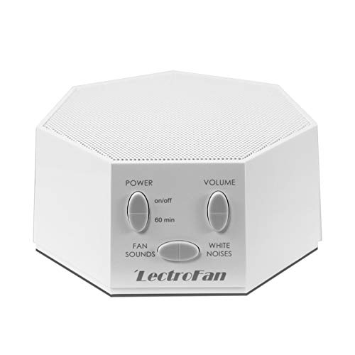 LectroFan - Máquina de Ruido Blanco con Sonidos de Ventilador y Temporizador (Blanco)