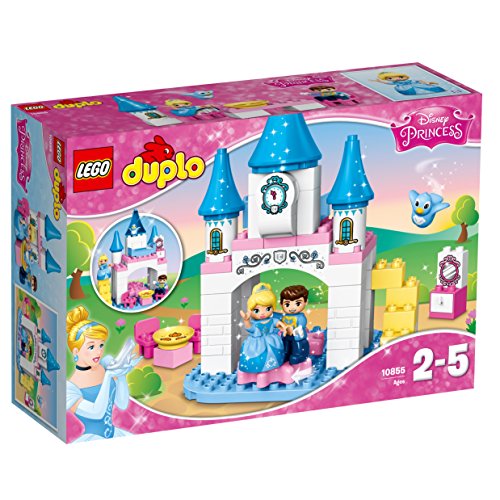 LEGO Duplo Castillo mágico de Cenicienta - Juegos de construcción (Multicolor, 2 año(s), 56 Pieza(s), 5 año(s), 19 cm, 19 cm)