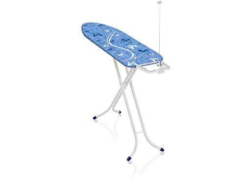 Leifheit Tabla de planchar plegable Air Board Compact M para planchas de vapor, mesa de planchar ultraligera, tabla de planchado en menos tiempo