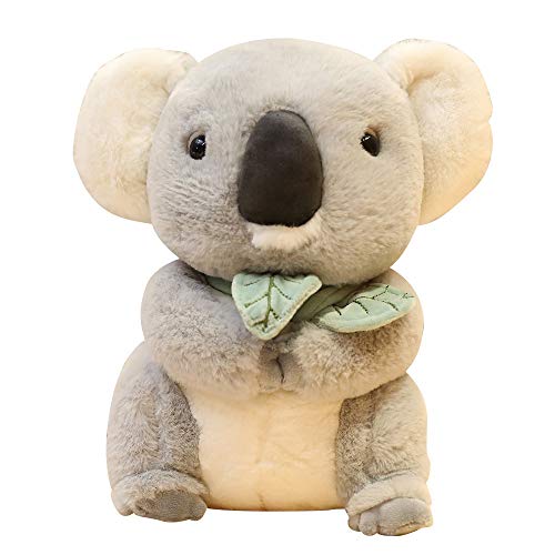 Liaiqing Esquina de la Criatura Abrazo Lindo del corazón del niño Felpa Suave Lindo de la muñeca de la muñeca de la muñeca Caliente de la Koala de Peluche de Juguete Mudo Almohada Pereza