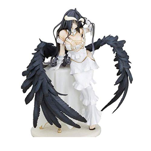 Lilongjiao Overlord posición sentada Albedo PVC Figure - High 11 Inche