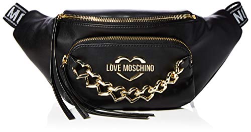 Love MoschinoJc4042pp1aMujerBolsos bandoleraNegro (Negro)9x14x34 centimeters (W x H x L)