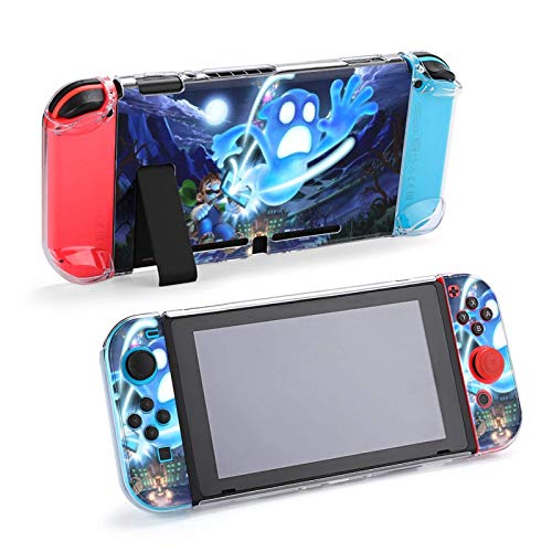 Lu-igi's Man-sion Case for Nintendo Switch,Protective Case Cover for Switch and Joy con Controller,Switch with Shock-Absorption and Anti-Scratch Design(Lu-igi's Man-sion)