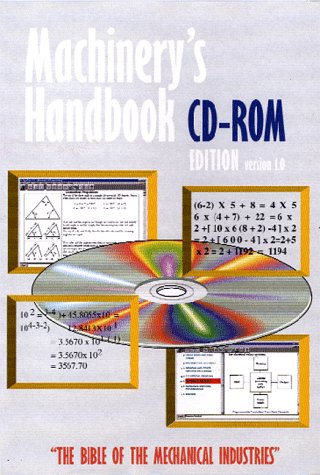 Machinery's Handbk CD-Rom Ver1 (Machinery's Handbook (CD-ROM))