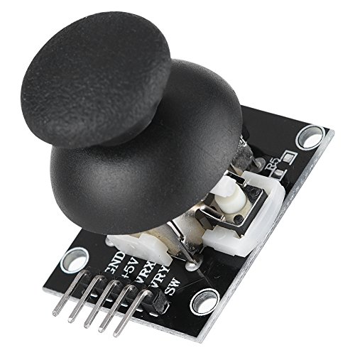 Módulo de Sensor de Joystick de Doble Eje de 5 Piezas, potenciómetro de Mango de botón de Metal para Controlador de Juego PS2, Palanca de Control de Gamepad para Arduino