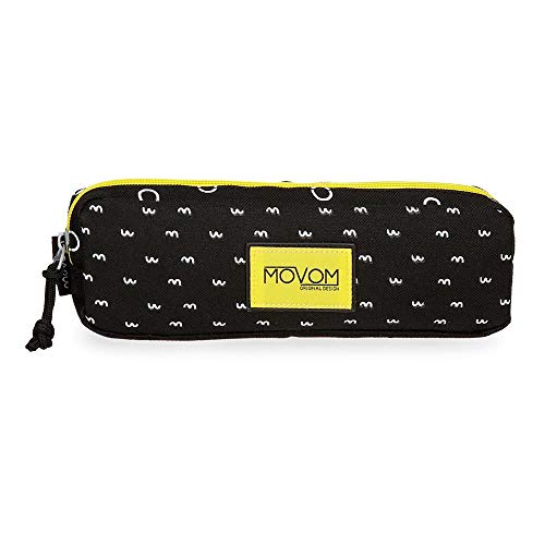 Movom Bubbles Estuche Negro 22x7x3 cms Poliéster