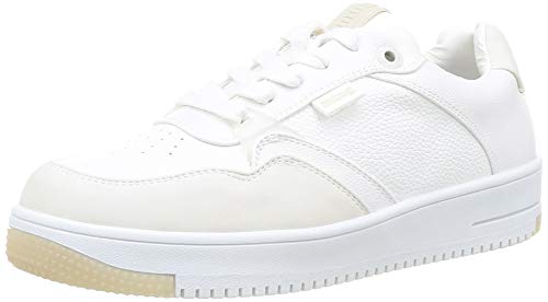 Mustang Cris, Zapatillas Deportivas Mujer, Leisure Blanco, 39 EU