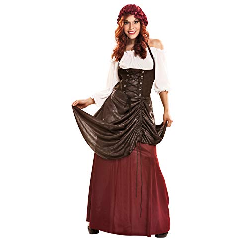 My Other Me Me-201254 Medieval Disfraz de tabernera para mujer, XL (Viving Costumes 201254)