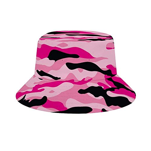 NA Sombrero unisex de algodón lavado con diseño de calaveras de azúcar mexicana, color morado, Hombre, color Camuflaje militar negro rosa camuflaje, tamaño talla única