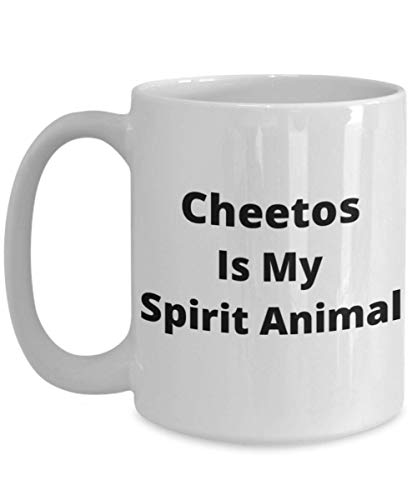 N\A Taza de café Cheetos Is My Spirit Animal - Taza de Regalo Divertida para los Amantes de Cheetos