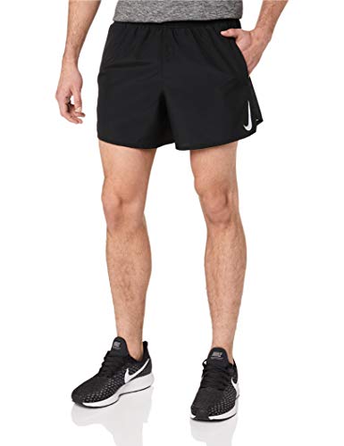 NIKE M NK Chllgr Short 5In BF Pantalones Cortos de Deporte, Hombre, Black/Black/Reflective silv, XL