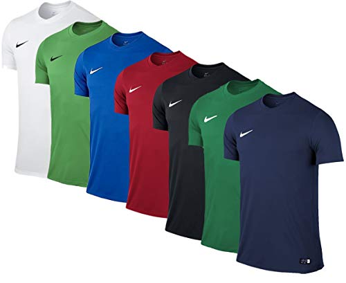 NIKE M Nk Dry Park VII JSY SS Camiseta de Manga Corta, Hombre, Rojo (Team Red/White)