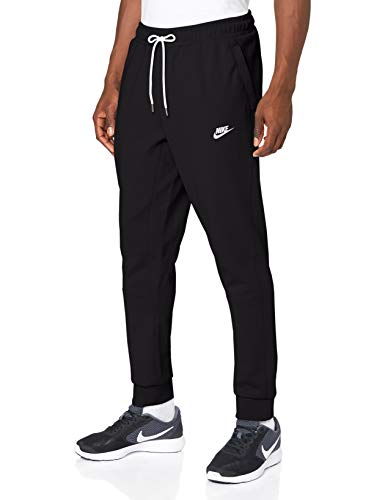 NIKE M NSW Modern Jggr FLC Sport Trousers, Hombre, Black/Ice Silver/White/White, XL