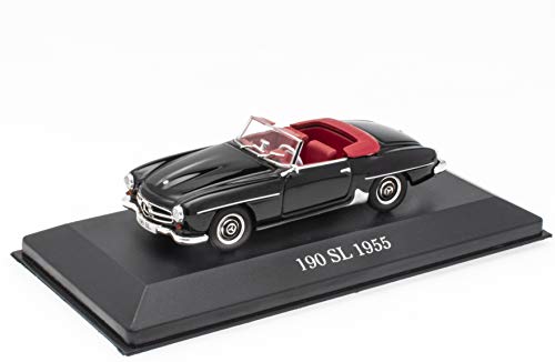 OPO 10 - Coche 1/43 Compatible con Mercedes-Benz 190SL 1955 (M01)