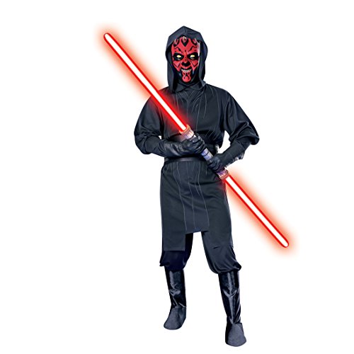 Original Darth Maul Disfraz Starwars Señor Disfraz Star Wars Sith Lord película Disfraz Licencia Disfraz M/L 48 52