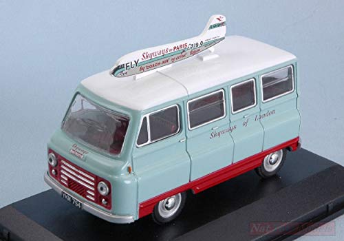 Oxford OXF43JM024 Morris J2 Van SKYWAYS 1:43 MODELLINO Die Cast Model Compatible con