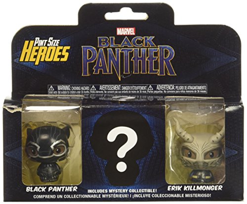 Pack 3 Figuras Pint Size Marvel Black Panther