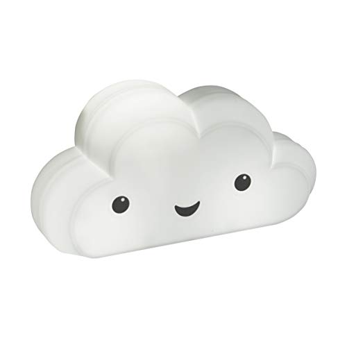 Paladone Kawaii Nube Novedad Luz & Lámpara Proyectos Un arco iris en paredes y techo | se puede personalizar con calcomanía Decoración | Luz de noche perfecta para niños, 3.75 W, Multicolor