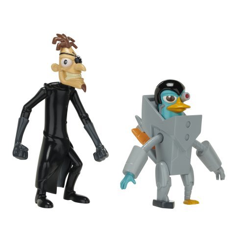Phineas And Ferb Figure Pack Assortment 5 - DCOM Platyborg And Dr. Doof (With Launching Fist) by Phineas and Ferb