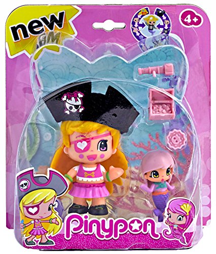 Pinypon Piratas y Sirenitas - Figura Pirata Gorro Negro (Famosa 700013363)