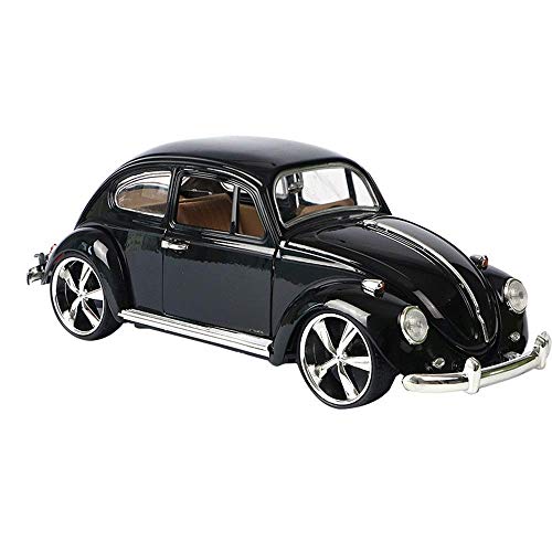 Pkjskh 1:18 coche antiguo niño niña coche de juguete puerta abierta colección de Pascua simulación blanca aleación alejar modelo de coche sonido y luz juguetes superdeportivo decorativo coche de fundi