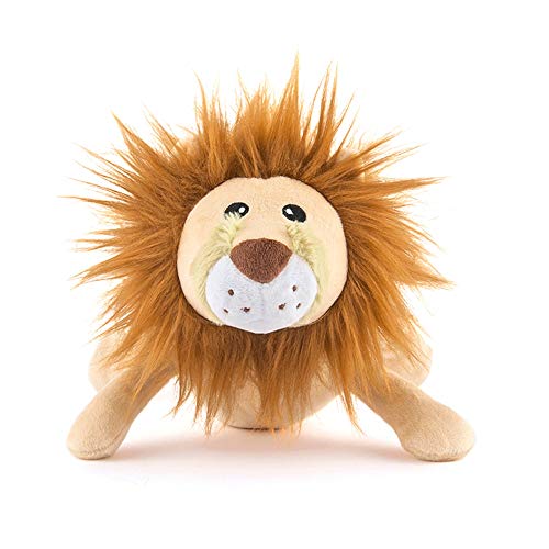 P.L.A.Y. Pet Lifestyle and You Safari – Peluche para perros y gatos – León