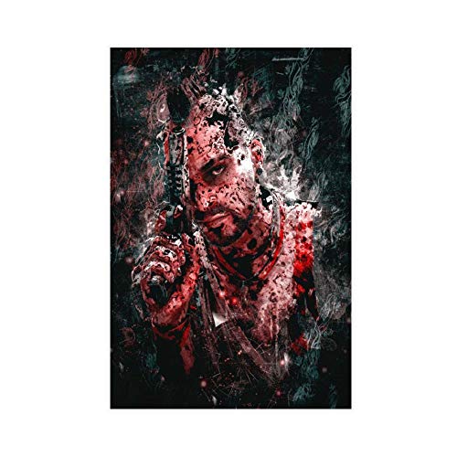 Póster de Michael Mando de Far Cry 3 (Video Game 2012), decoración de dormitorio, deportes, paisaje, oficina, decoración de habitación, regalo, 60 x 90 cm, estilo Unframe-1