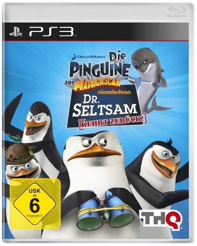 PS3 Die Pinguine aus Madagascar: Dr. Seltsam kehrt zurück - Videojuego (en alemán)