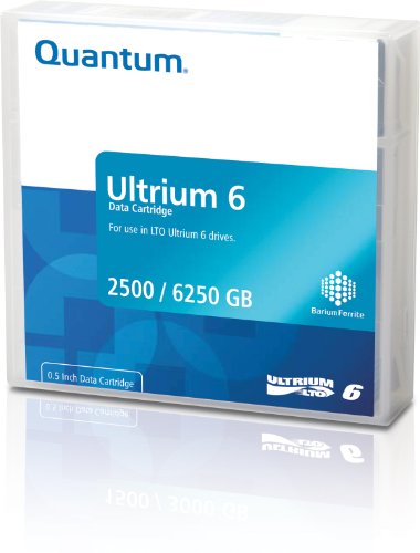 Quantum MR-L6MQN-01 LTO6 Ultrium 6 - Cartucho de Datos Multimedia (2500/6250 GB)