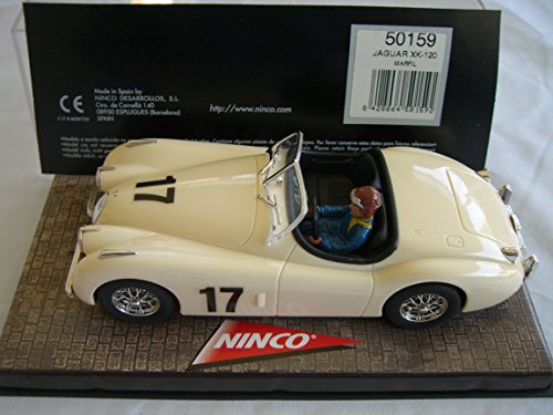 SCX Scalextric Slot Ninco 50159 Jaguar XK - 120 Marfil