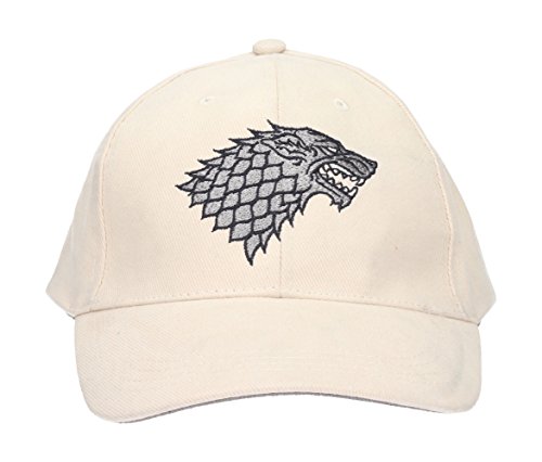 SD Toys Stark Game of Thrones Gorra de béisbol, Beige, U Unisex Adulto