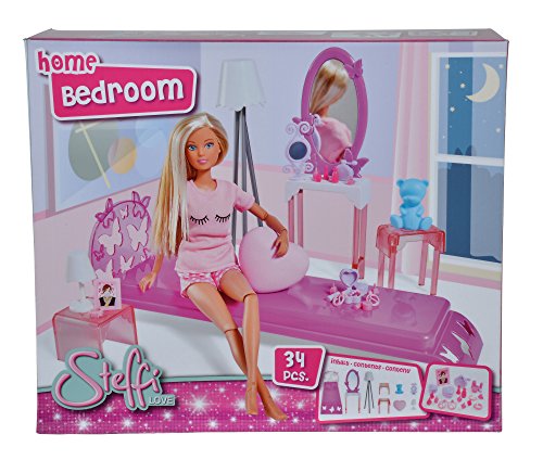 Simba- Steffi Love Home Bedroom Dormitorio para muñeca 29cm (104663232)