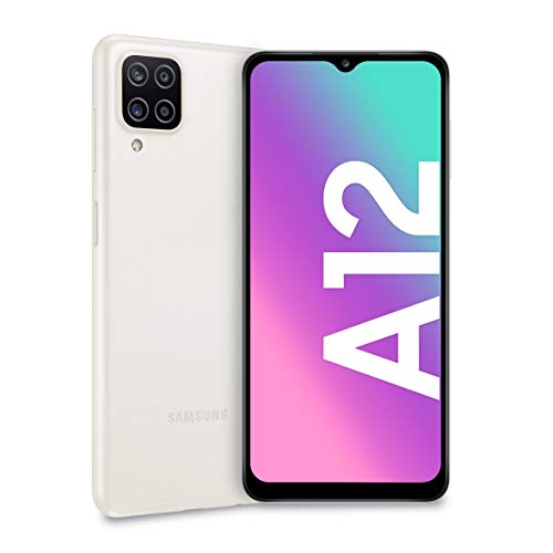 Smartphone Samsung Galaxy A12 4GB/ 128GB/ 6.5'/ Blanco
