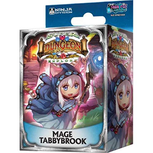 Super Dungeon Explore: Mage Tabbybrook (Herros) Asmodee - Juego de Mesa - Juego de Estrategia - Juego de Figuras