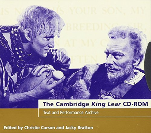 The Cambridge King Lear CD-ROM CD-ROM: Text and Performance Archive (Cambridge Electronic Shakespeare)