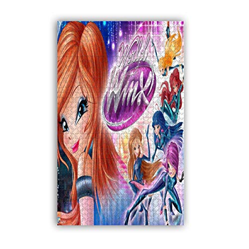 The Winx Club Rompecabezas de 1000 piezas, rompecabezas de 1000 piezas para adultos y amigos