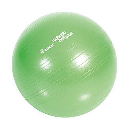 TOGU Redondo Ball Plus - Pelotas de Ejercicios (Verde, PVC)