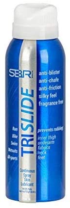 TRISLIDE Spray Impermeable Transparente Multideporte Anti-Rozaduras para Trajes De Buceo De Triatlón Swimrun (136 ml)