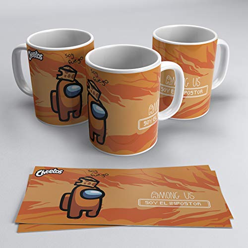 TusPersonalizables.com Taza Among US (Soy el Impostor Cheetos)