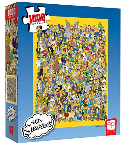 USAopoly-Rompecabezas de 1000 Piezas de The Simpsons Colores Variados (PZ006-025-002000-06)