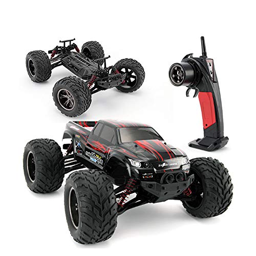 Weaston El carro del coche del truco del coche del niño del cumpleaños de Navidad de juguete de regalo 2.4G eléctrico resistente a los golpes coche teledirigido Con la absorción de choque 4WD Escalada