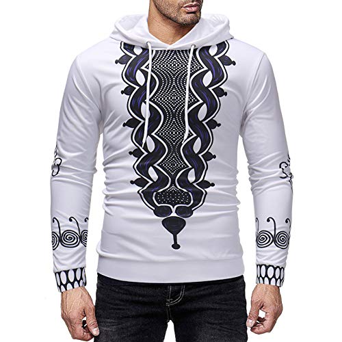 WHDJ Männer Hoodies, Männer Fancy Hoodie Sweatshirts Mit Digitaldruck Anti-falten No Fade Männer Hooded Pullover Elastizität Baseball Tops