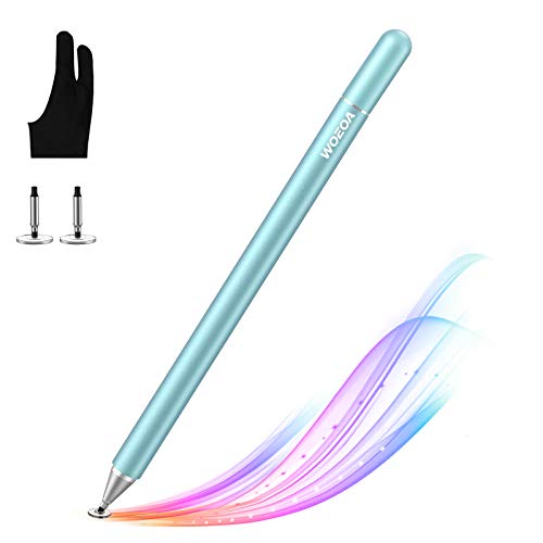 WOEOA Lápiz Stylus Capacitivo Universal con Dibujo Guante Stylus Pen, Bolígrafos Digitales para Pantalla Táctil Ipads, iPad Mini, Samsung,Teléfonos móviles,Smartphones y Tabletas