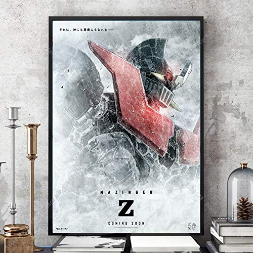 wtnhz Sin Marco NT Poster Print Gift Mazinger Z 0 Movie Japanese Anime Film Painting Wall Art Canvas Picture Living Home Room Decor