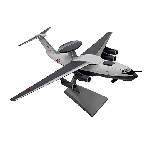 X-Toy 1/200 Scale Military A-50 Madenstay Aviones Tempranas Aviones Modelo De Aleación Soviética, Juguetes para Adultos Y Regalo, 9.4 X 9.8 Pulgadas