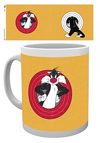 1art1 Looney Tunes - El Gato Silvestre Taza Foto (9 x 8cm)