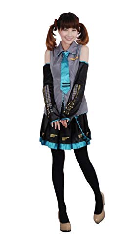 Agaruu Vocaloid Hatsune Miku Cosplay Traje Completo Conjunto de Marinero Uniforme Estilo